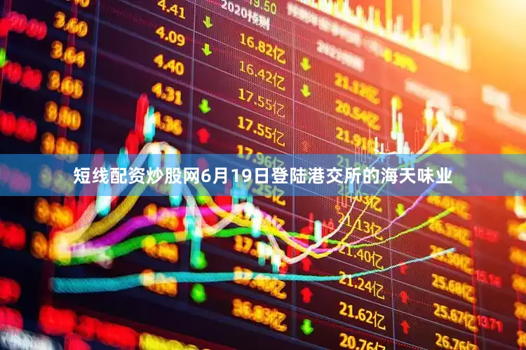 短线配资炒股网6月19日登陆港交所的海天味业
